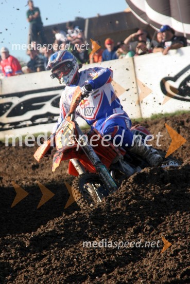 Yves Demaria (Francija)MOTOKROS, Pokal narodov 2006, Winchester, Velika Britanija - kvalifikacije in dirka
