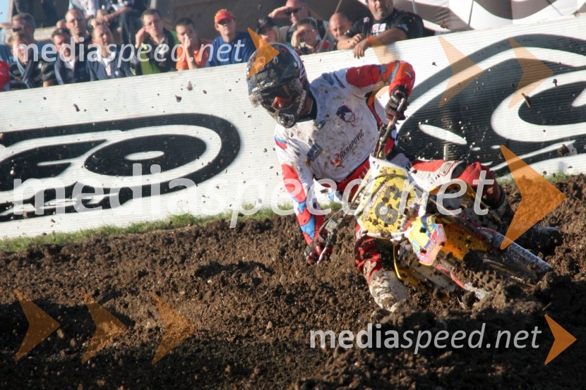 Sašo Kragelj (Slovenija)MOTOKROS, Pokal narodov 2006, Winchester, Velika Britanija - kvalifikacije in dirka