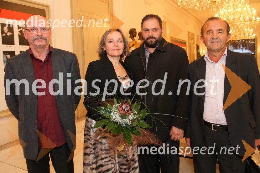 ..., Milada Kalezić, igralka in dobitnica Borštnikovega prstana 2011, Savo Kosojević, paroh Srbske Pravoslovne cerkve v Mariboru, ...Borštnikov prstan prejela Milada Kalezić