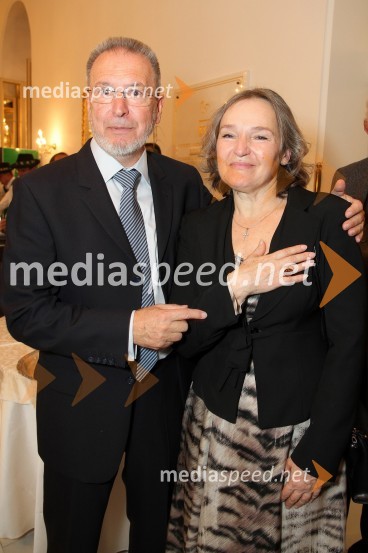 	Aleš Jan, gledališki in radijski režiser in Milada Kalezić, igralka in dobitnica Borštnikovega prstana 2011Borštnikov prstan prejela Milada Kalezić