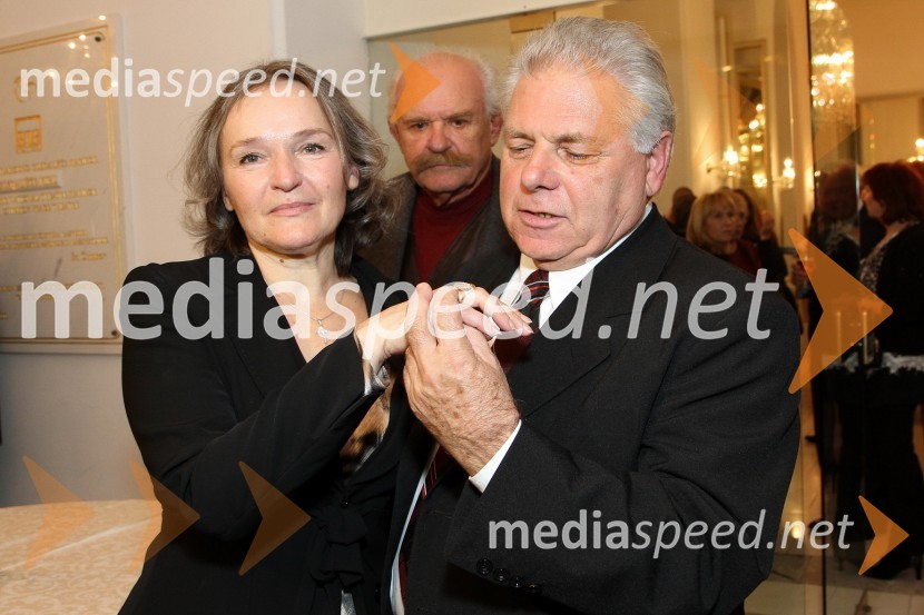 Milada Kalezić, igralka in dobitnica Borštnikovega prstana 2011 in ...Borštnikov prstan prejela Milada Kalezić