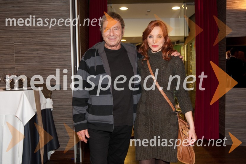 Matjaž Tanko, voditelj in Mojca Mavec, voditeljicaPustimo jim sanje, dobrodelni koncert