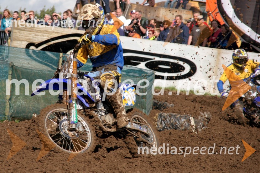 Jonas Carlsson (Švedska)MOTOKROS, Pokal narodov 2006, Winchester, Velika Britanija - kvalifikacije in dirka