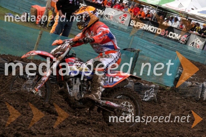 George Strik (Nizozemska)MOTOKROS, Pokal narodov 2006, Winchester, Velika Britanija - kvalifikacije in dirka