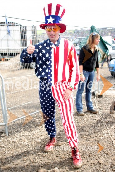 Amerški navijačMOTOKROS, Pokal narodov 2006, Winchester, Velika Britanija - kvalifikacije in dirka