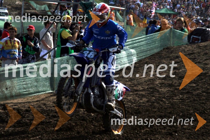 Antonio Cairoli (Italija)MOTOKROS, Pokal narodov 2006, Winchester, Velika Britanija - kvalifikacije in dirka
