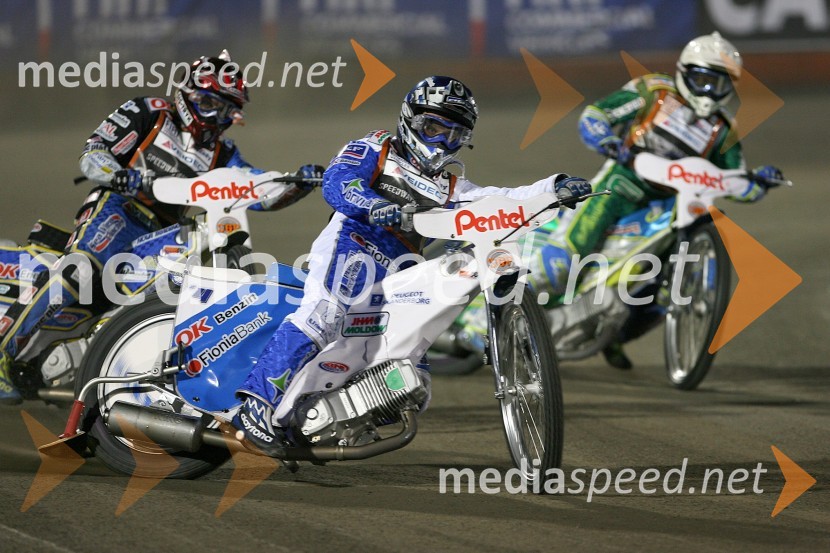 Wieslaw Jagus (Poljska), Tomasz Gollob (Poljska), Hans Andersen (Danska) in Jaroslaw Hampel (Poljska)
SPEEDWAY GRAND PRIX, VN Poljske 2006, dirka