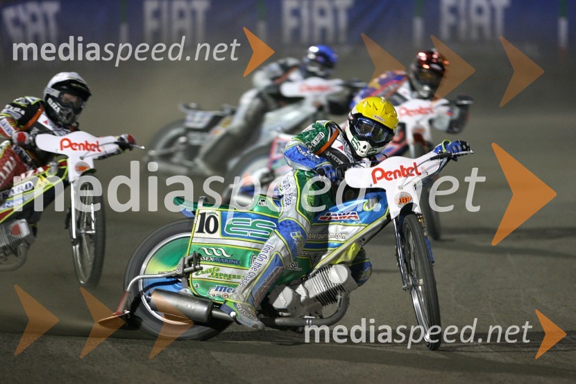 Antonio Lindbaeck (Švedska)SPEEDWAY GRAND PRIX, VN Poljske 2006, dirka