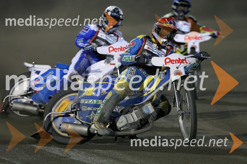 Nicki Pedersen (Danska) in Andreas Jonsson (Švedska)

SPEEDWAY GRAND PRIX, VN Poljske 2006, dirka