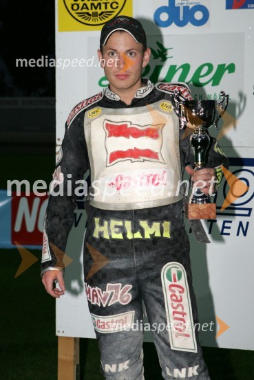 Manuel Hauzinger, AvstrijaSPEEDWAY, 3. dirka DP posameznikov Slovenije, Avstrije in Hrvaške