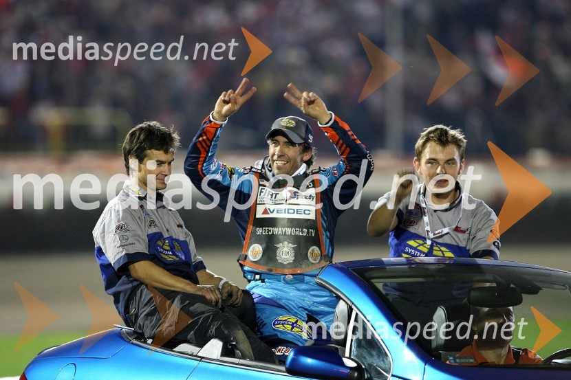 Greg Hancock (ZDA), drugouvrščeni na VN PoljskeSPEEDWAY GRAND PRIX, VN Poljske 2006, dirka