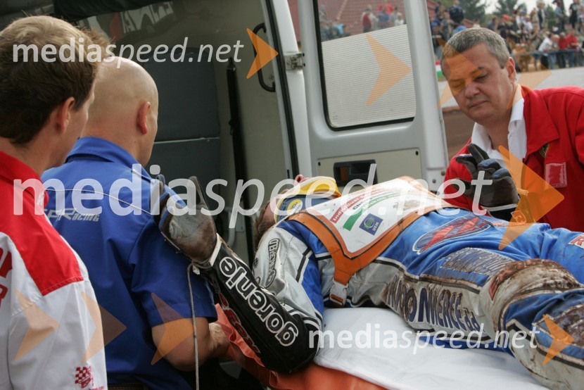 Matej Žagar (Slovenija)SPEEDWAY Finale evropskega prvenstva med posamezniki Miškolc, Madžarska