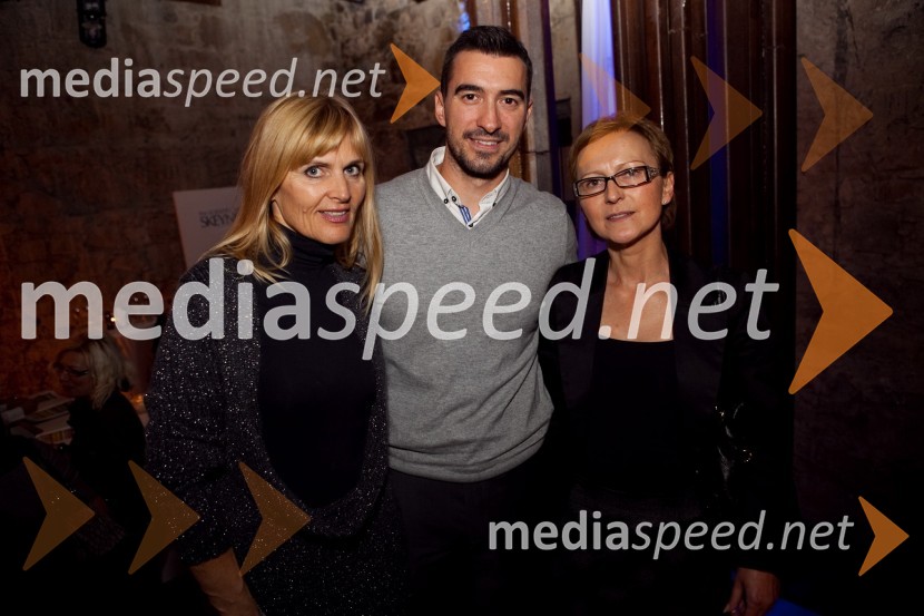 Dada Jerovšek, Kaval Group, Marko Potrč, tv voditelj, Natalija Taja Kolarič, lastnica agencije Michela	Severina in Skeyndor, predstavitev kozmetične znamke na Ljubljanskem gradu