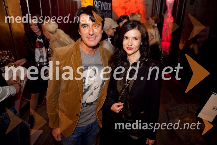 ... in Branka Vran Benkovič, zobozdravnicaSeverina in Skeyndor, predstavitev kozmetične znamke na Ljubljanskem gradu