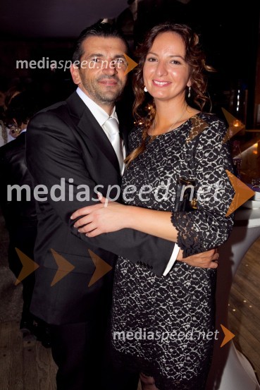 Zoran Gnjidić in Vanja LjubisavljevićSeverina in Skeyndor, predstavitev kozmetične znamke na Ljubljanskem gradu