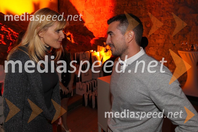 	Dada Jerovšek, Kaval Group in Marko Potrč, tv voditeljSeverina in Skeyndor, predstavitev kozmetične znamke na Ljubljanskem gradu