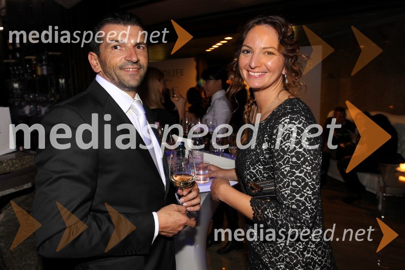 Zoran Gnjidić in Vanja LjubisavljevićSeverina in Skeyndor, predstavitev kozmetične znamke na Ljubljanskem gradu