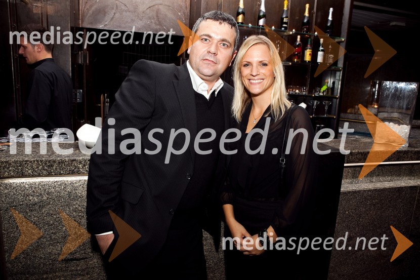 Dr. Ernest Novak in Mojca Cepuš nutricionistka – BefitSeverina in Skeyndor, predstavitev kozmetične znamke na Ljubljanskem gradu