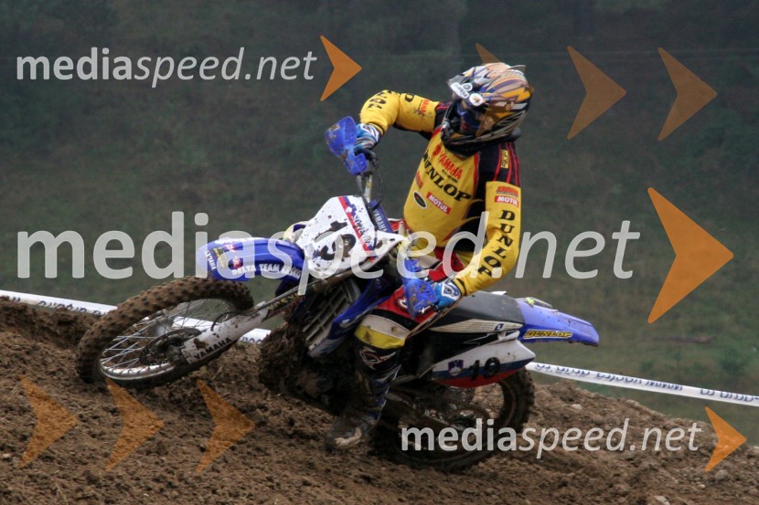 Klemen Gerčar (Slovenija)MOTOKROS, evropski pokal narodov 2006, Zarnesti, Romunija
