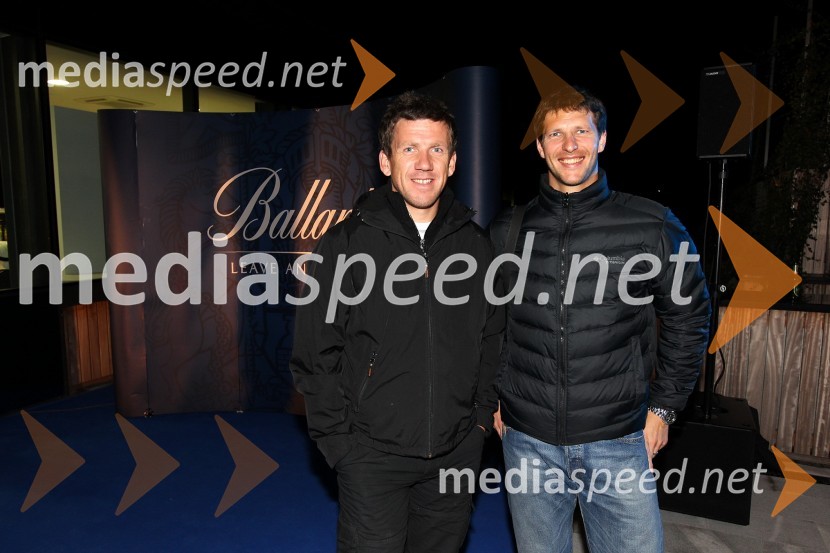 Franci Soklič in Andrej Jerman, smučarForma F+ tretji rojstni dan in Balantines party