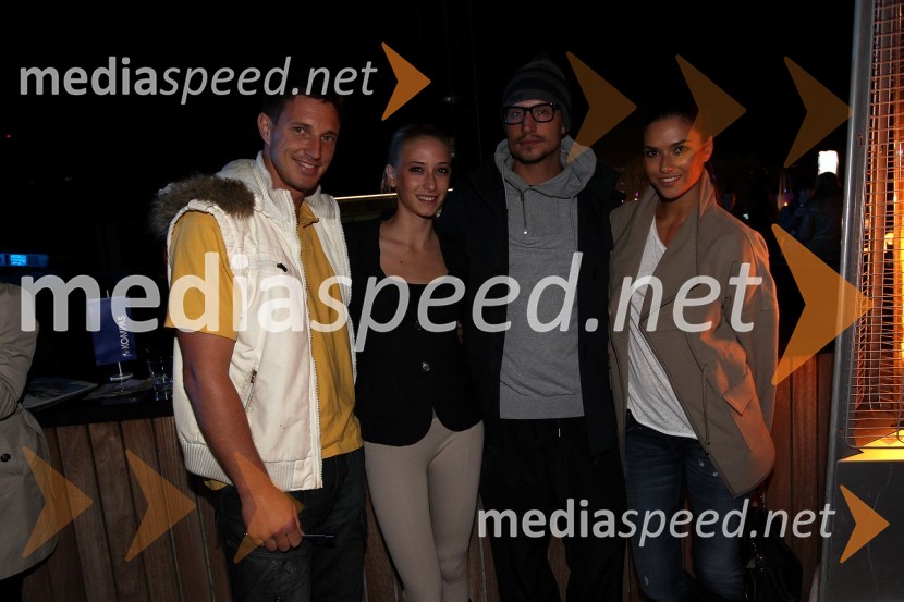 Iztok Hodnik, osebni trener in maneken ter manekenki in manekenForma F+ tretji rojstni dan in Balantines party