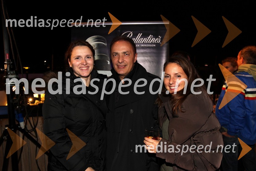 Nataša Simonič, Savo Bjelić in Nataš Bijelić PoredošForma F+ tretji rojstni dan in Balantines party