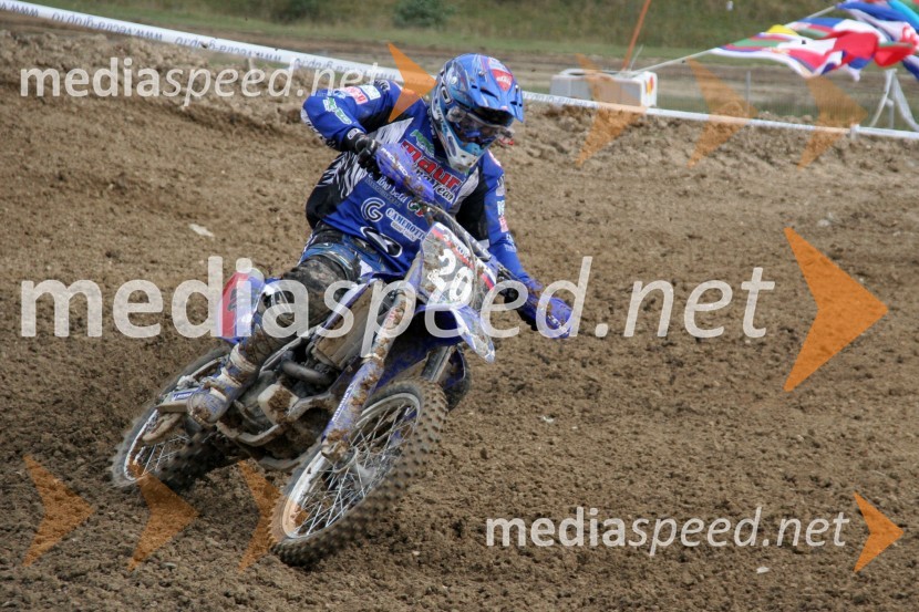 Erik Slavec (Slovenija)MOTOKROS, evropski pokal narodov 2006, Zarnesti, Romunija