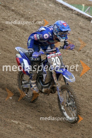 Erik Slavec (Slovenija)MOTOKROS, evropski pokal narodov 2006, Zarnesti, Romunija