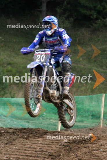 Erik Slavec (Slovenija)MOTOKROS, evropski pokal narodov 2006, Zarnesti, Romunija