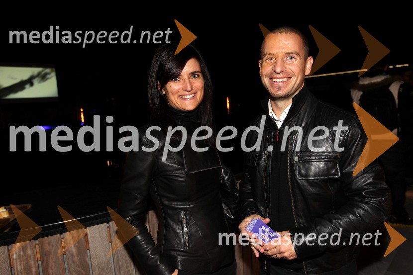 ... in Rene Mlekuž, nekdanji smučarForma F+ tretji rojstni dan in Balantines party