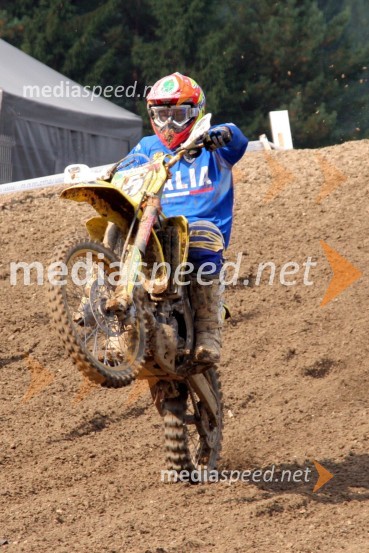 Alex Salvini (Italija)MOTOKROS, evropski pokal narodov 2006, Zarnesti, Romunija