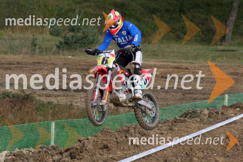 Enrico Oddenino (Italija)MOTOKROS, evropski pokal narodov 2006, Zarnesti, Romunija