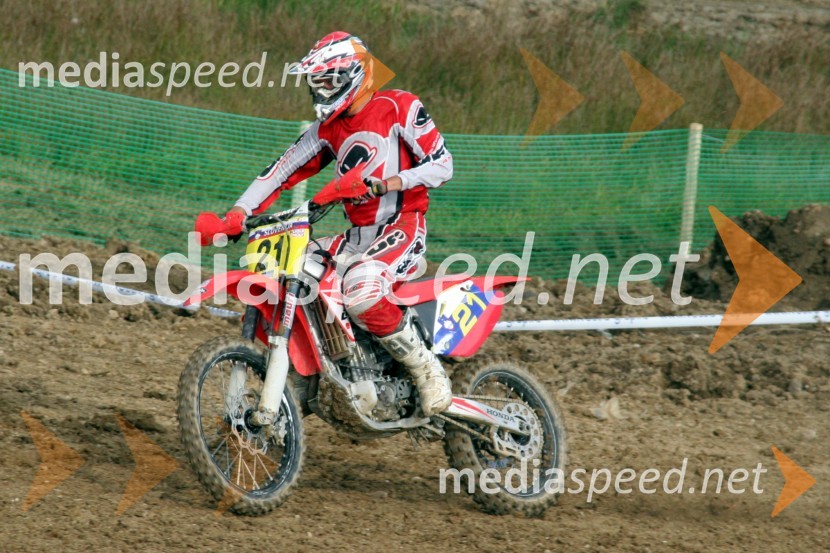 Miha Špindler (Slovenija)MOTOKROS, evropski pokal narodov 2006, Zarnesti, Romunija