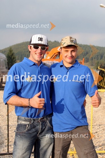 Alex Salvini in Manuel Monni (Italija)MOTOKROS, evropski pokal narodov 2006, Zarnesti, Romunija