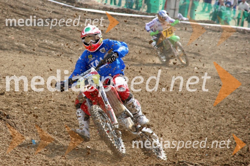 Enrico Oddenino (Italija)MOTOKROS, evropski pokal narodov 2006, Zarnesti, Romunija