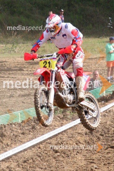 Miha Špindler (Slovenija)MOTOKROS, evropski pokal narodov 2006, Zarnesti, Romunija