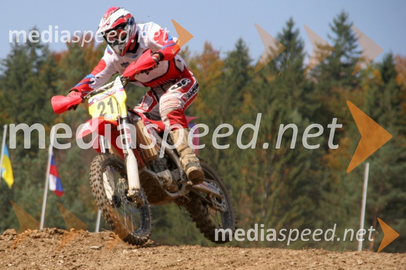 Miha Špindler (Slovenija)MOTOKROS, evropski pokal narodov 2006, Zarnesti, Romunija