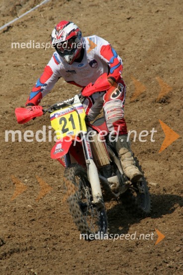 Miha Špindler (Slovenija)MOTOKROS, evropski pokal narodov 2006, Zarnesti, Romunija