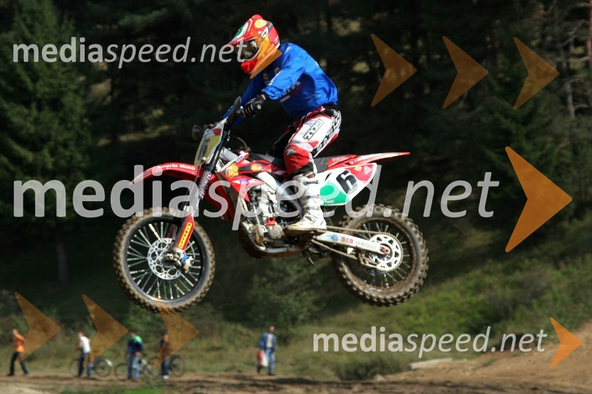 Enrico Oddenino (Italija)MOTOKROS, evropski pokal narodov 2006, Zarnesti, Romunija