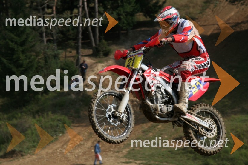 Miha Špindler (Slovenija)MOTOKROS, evropski pokal narodov 2006, Zarnesti, Romunija