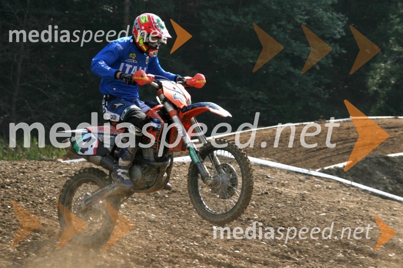 Manuel Monni (Italija)MOTOKROS, evropski pokal narodov 2006, Zarnesti, Romunija