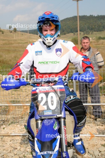 Erik Slavec (Slovenija)MOTOKROS, evropski pokal narodov 2006, Zarnesti, Romunija