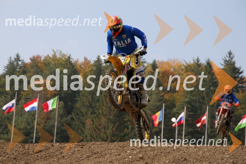 Alex Salvini in Manuel Monni (Italija)MOTOKROS, evropski pokal narodov 2006, Zarnesti, Romunija
