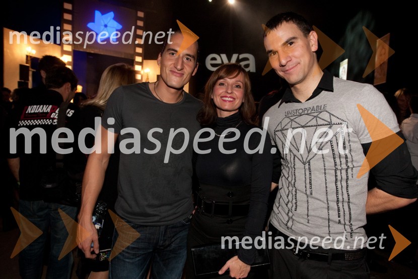 Vid Valič, voditelj, 	Janja Pušelj, mama Nike Kljun in Matevž Česen plesalec, koreografFemme Fatale 2011 je ... Nataša Dobelšek