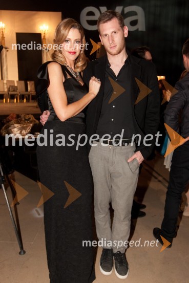 Hannah Mancini, pevka in Matevž Faganel, modni oblikovalecFemme Fatale 2011 je ... Nataša Dobelšek