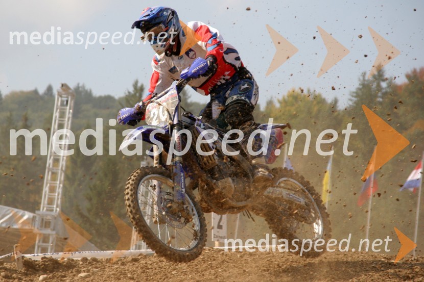 Erik Slavec (Slovenija)MOTOKROS, evropski pokal narodov 2006, Zarnesti, Romunija