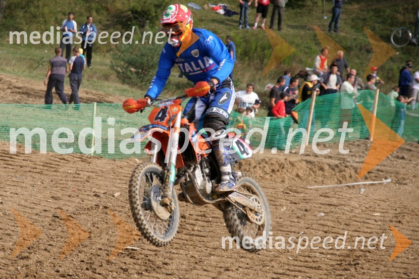 Manuel Monni (Italija)MOTOKROS, evropski pokal narodov 2006, Zarnesti, Romunija