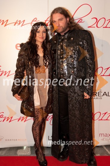 Dejan Nikolič, fotograf in Nastja Breg, Miss Alpe Adria International 2011Femme Fatale 2011 je ... Nataša Dobelšek