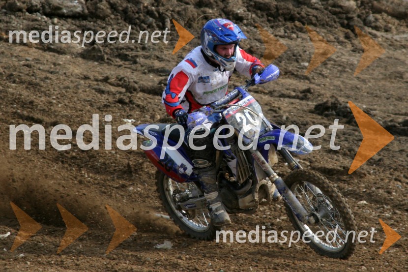 Erik Slavec (Slovenija)MOTOKROS, evropski pokal narodov 2006, Zarnesti, Romunija