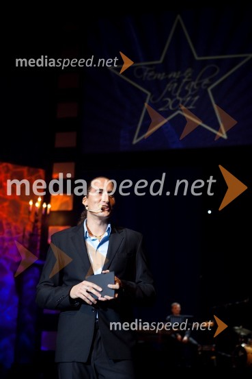 Vid Valič, voditeljFemme Fatale 2011 je ... Nataša Dobelšek